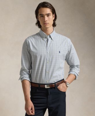 Polo Ralph Lauren - Men's Classic-Fit Plaid Stretch Poplin Shirt