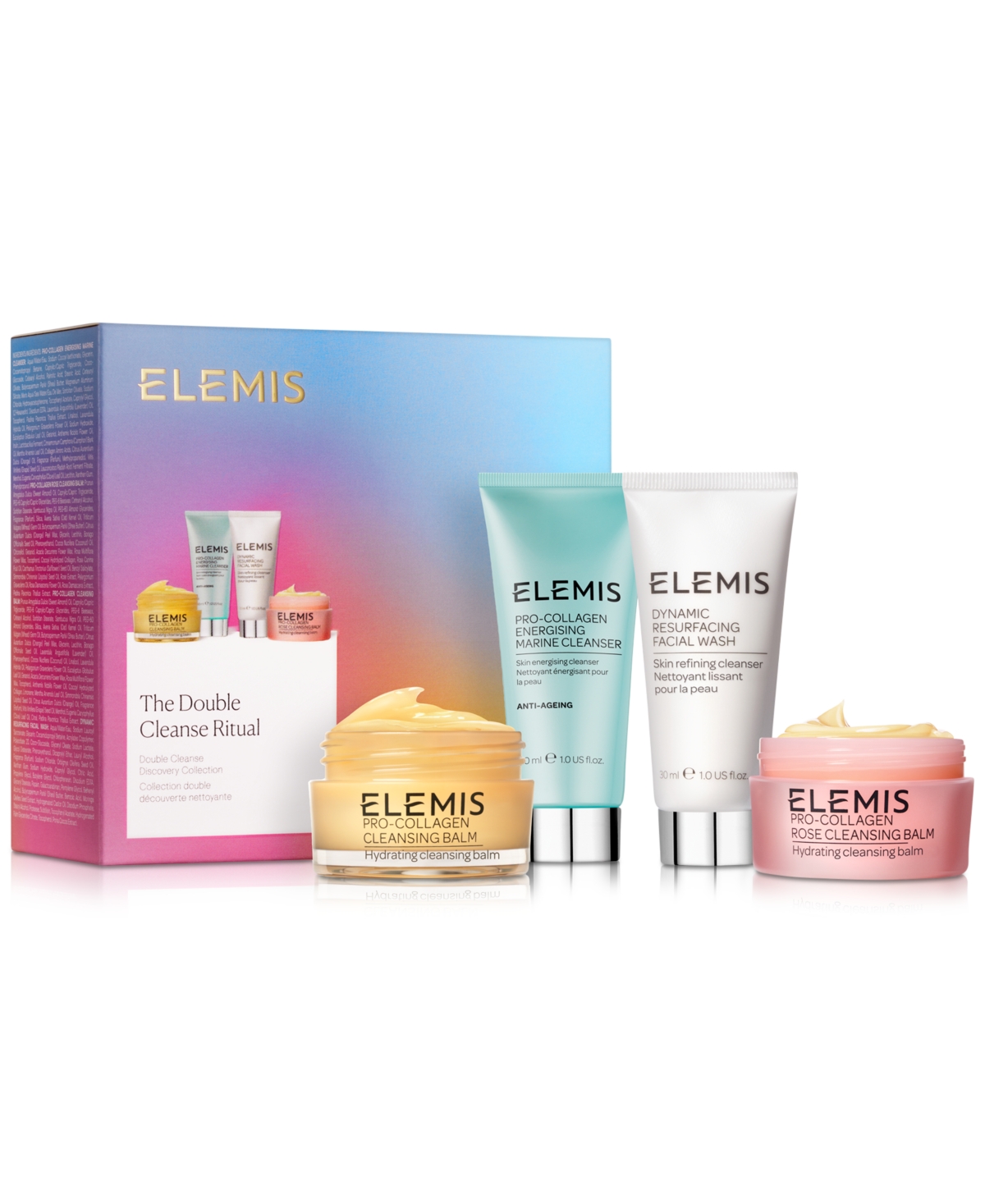 Elemis 4-pc. The Double Cleanse Ritual Skincare Set In No Color