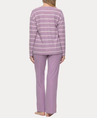 Women's Jolie V-Neck Henley and Pant Lounge Set