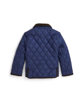 Toddler and Little Boys Hooded Barn Jacket