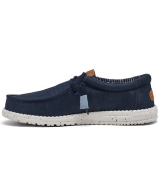 Men's Wally Elevated Casual Moccasin Sneakers from Finish Line