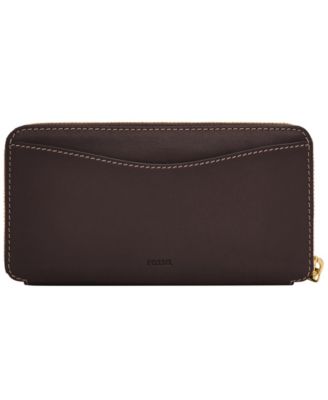 Lennox Leather Zip Continental Wallet
