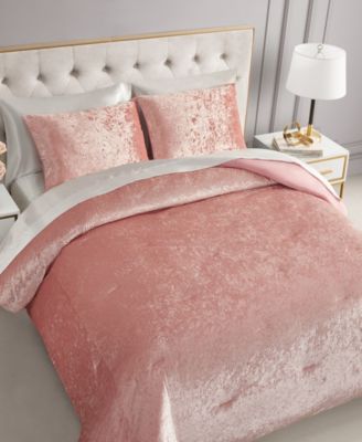 Crushed Velvet 3-Pc. Comforter Set, King