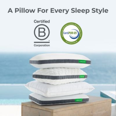 Universal Adjustable Flex Pillow with Viscose Material, Naturally Breathable & Hypoallergenic