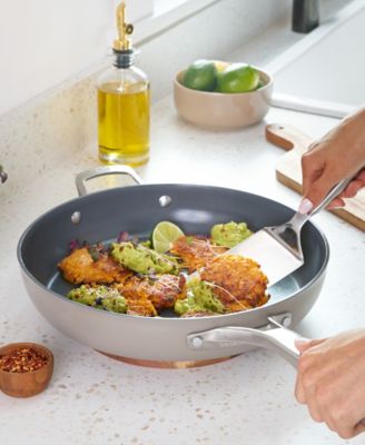 Premier Ceramic Nonstick 12" Frying Pan with Lid