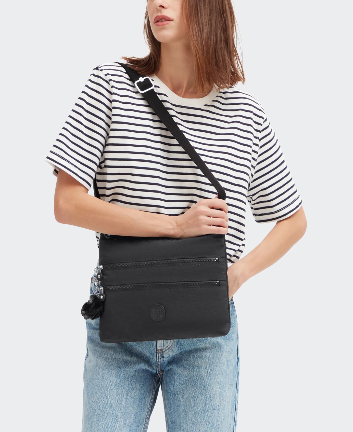 Женская сумка Kipling Alvar Small Crossbody, цвет: Чёрный — фото 2