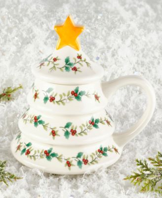 Figural Christmas Tree Mug