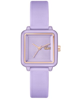 【新品】LACOSTE.12.12 FLOW 腕時計　ライトパープル Lacoste Women's Lacoste 12.12 Flow Purple Silicone Strap