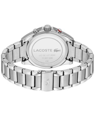 Men's Mainsail Silver Stainless Steel Bracelet Watch 43mm