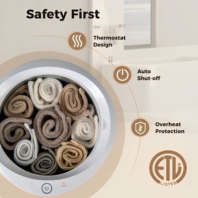 20L LED Display and Button Control Large Heated Towel Warmer