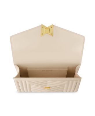 Gold Chain Quilted Napa Leather Handbag