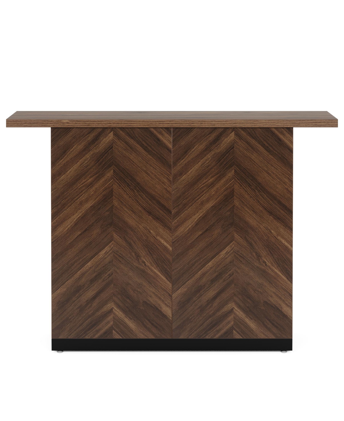 Tribesigns 70.9-Inch Long Console Table, Farmhouse Wooden Entryway Sofa Table Behind Couch