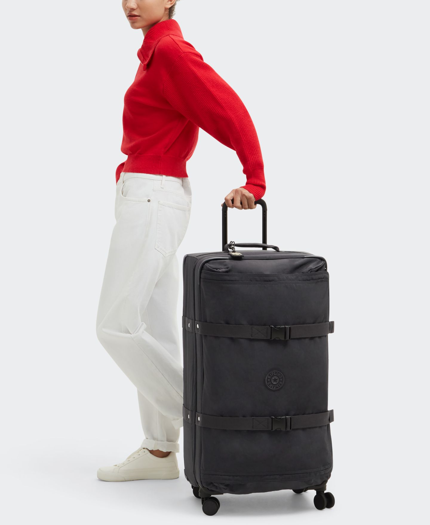 Чемодан Kipling Spontaneous 31" Large Rolling Luggage, цвет: Чёрный — фото 7