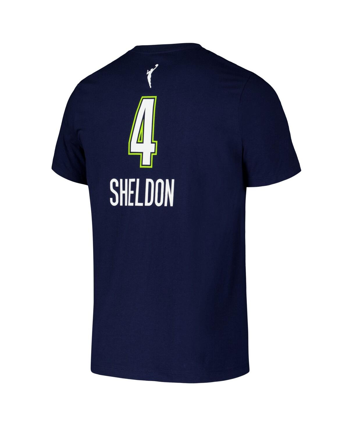 Nike Men's And Women's Jacy Sheldon Navy Dallas Wings 2024 Wnba Draft Name Number T-shirt In Navy