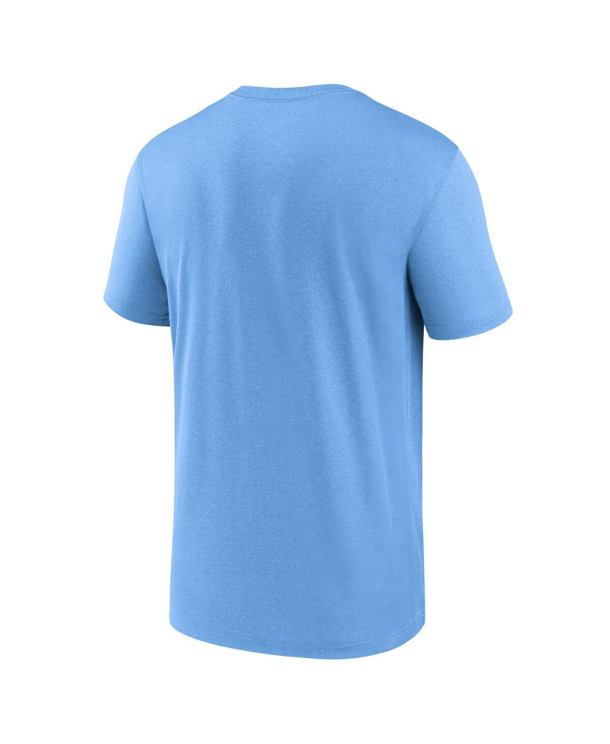 Nike Men'sToronto Blue Jays Authentic Collection Early Work Tri-Blend Performance T-Shirt - Powder Blue