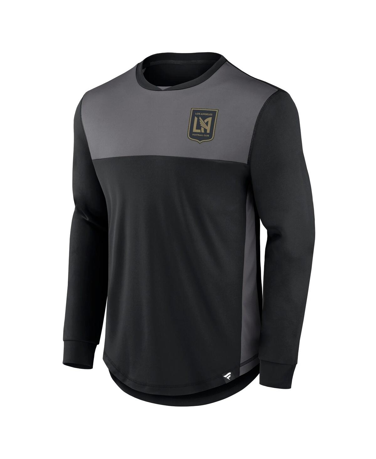 Fanatics Men'sLafc Mid Goal Long Sleeve T-Shirt - Black