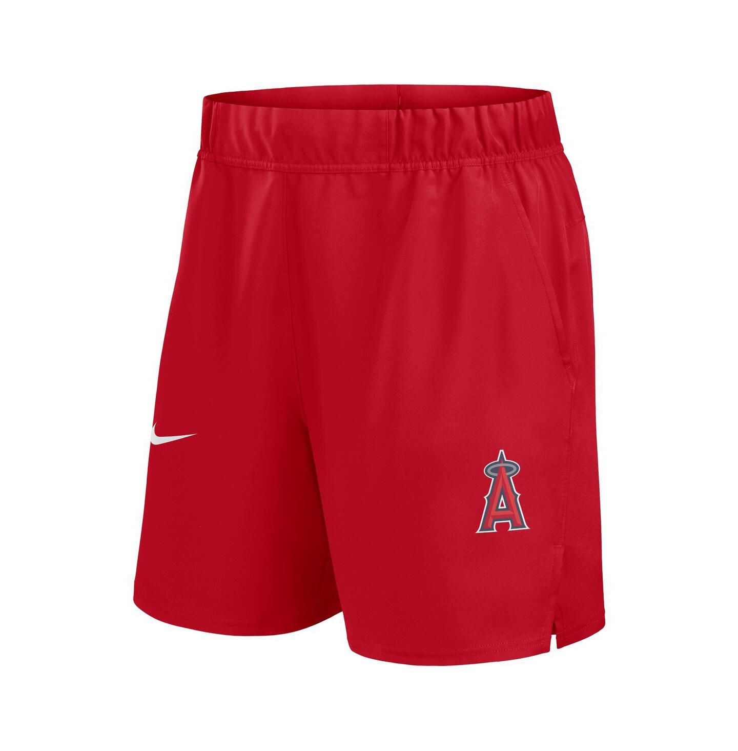 Мужские шорты Nike Red Los Angeles Angels Woven Victory Performance — фото 3