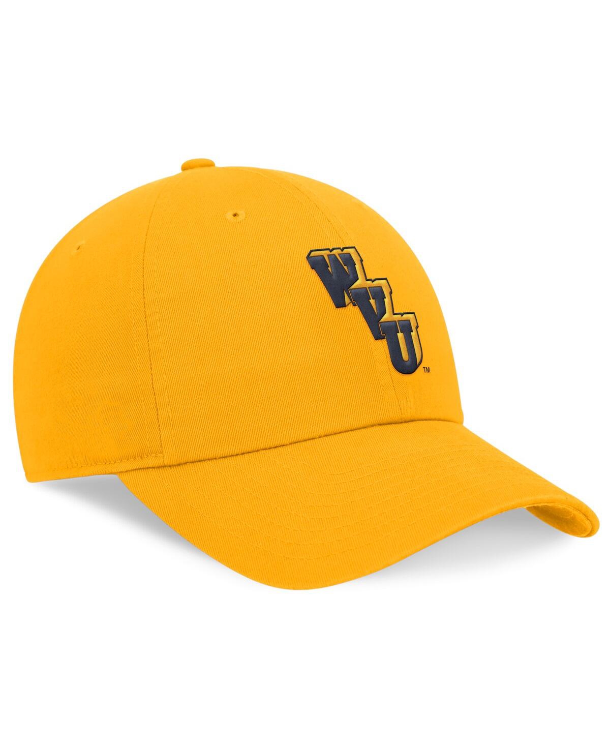 Nike Men'sWest Virginia Mountaineers Legacy Club Performance Adjustable Hat - Gold