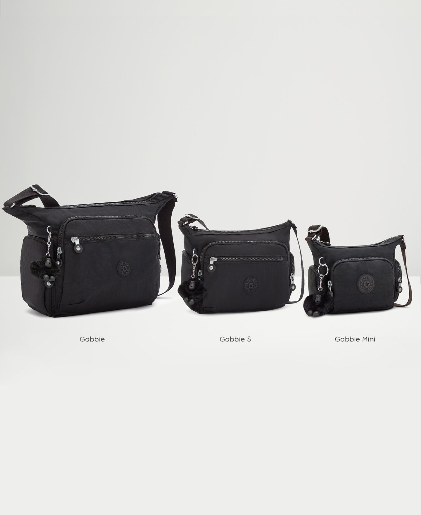 Женская сумка Kipling Gabbie Small Crossbody, цвет: Чёрный — фото 7