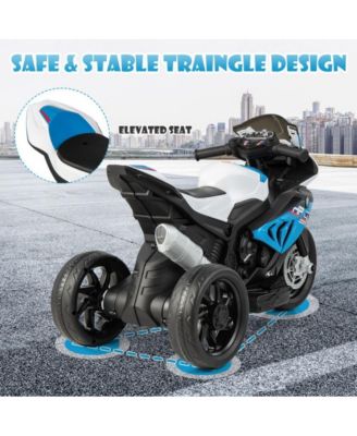 12V Licensed BMW Kids Motorcycle Ride-On Toy for 37-96 Months Old Kids