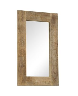 Mirror Solid Mango Wood 19.7"x31.5"