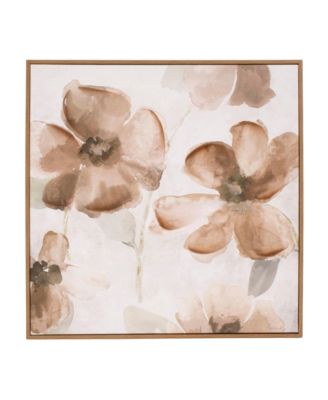 Floral Block for Charming Home Decor and Stylish Accents (Set of 2)