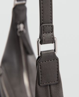 MANGO Women's Cargo Pockets Shoulder Bag