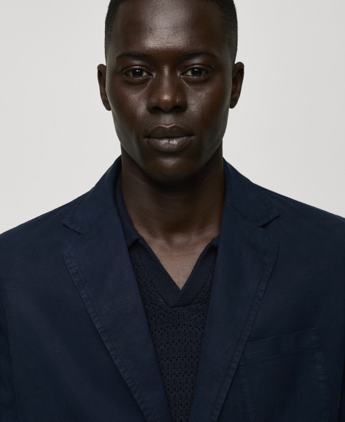 Mango Men's Linen Cotton-Blend Blazer