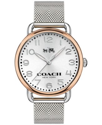 Coach Delancey Two Tone Mesh Bracelet Watch Coach | Accessories | Coach Delancey Twotone Mesh Strap  main image 3
