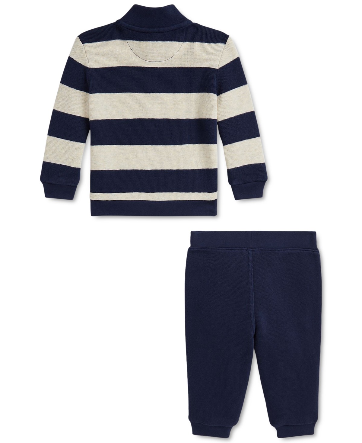Polo Ralph Lauren Baby Cotton Striped Sweater & Pants Set
