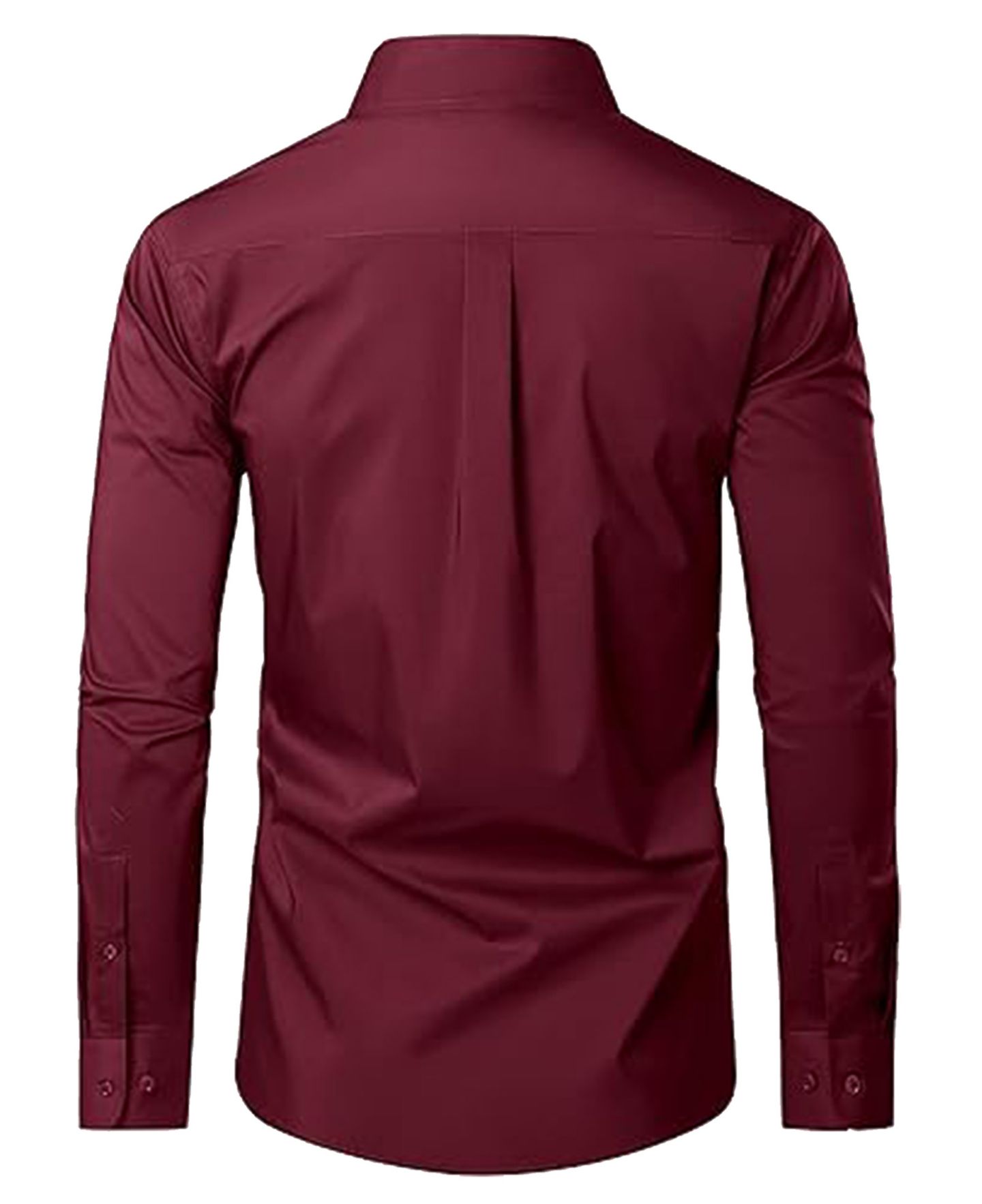 Мужская рубашка Blue Ice Long Sleeve Classic Dress Shirt, цвет: Чёрный — фото 8