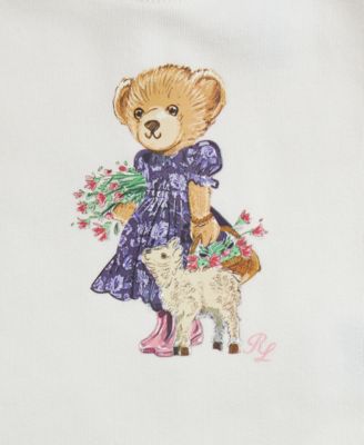 Polo Ralph Lauren Baby Polo Bear Fleece Coverall Macy's