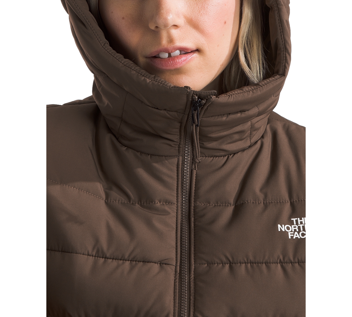 Shop The North Face Women's Aconcagua Parka In Smokey Brown