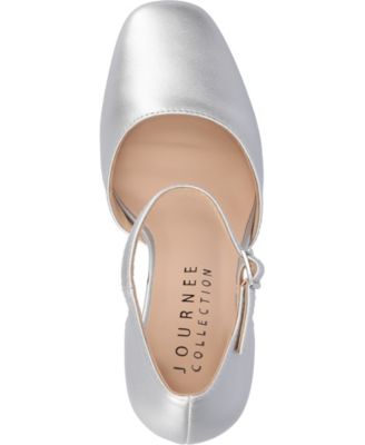 Women's Hesster Block Heel Ankle Strap Pumps