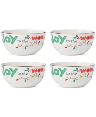 Lenox - Snoopy Porcelain All-Purpose Bowls, Set of 4