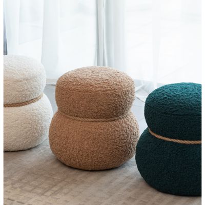 Streamdale Plush Snowman Stool for Playful Spaces