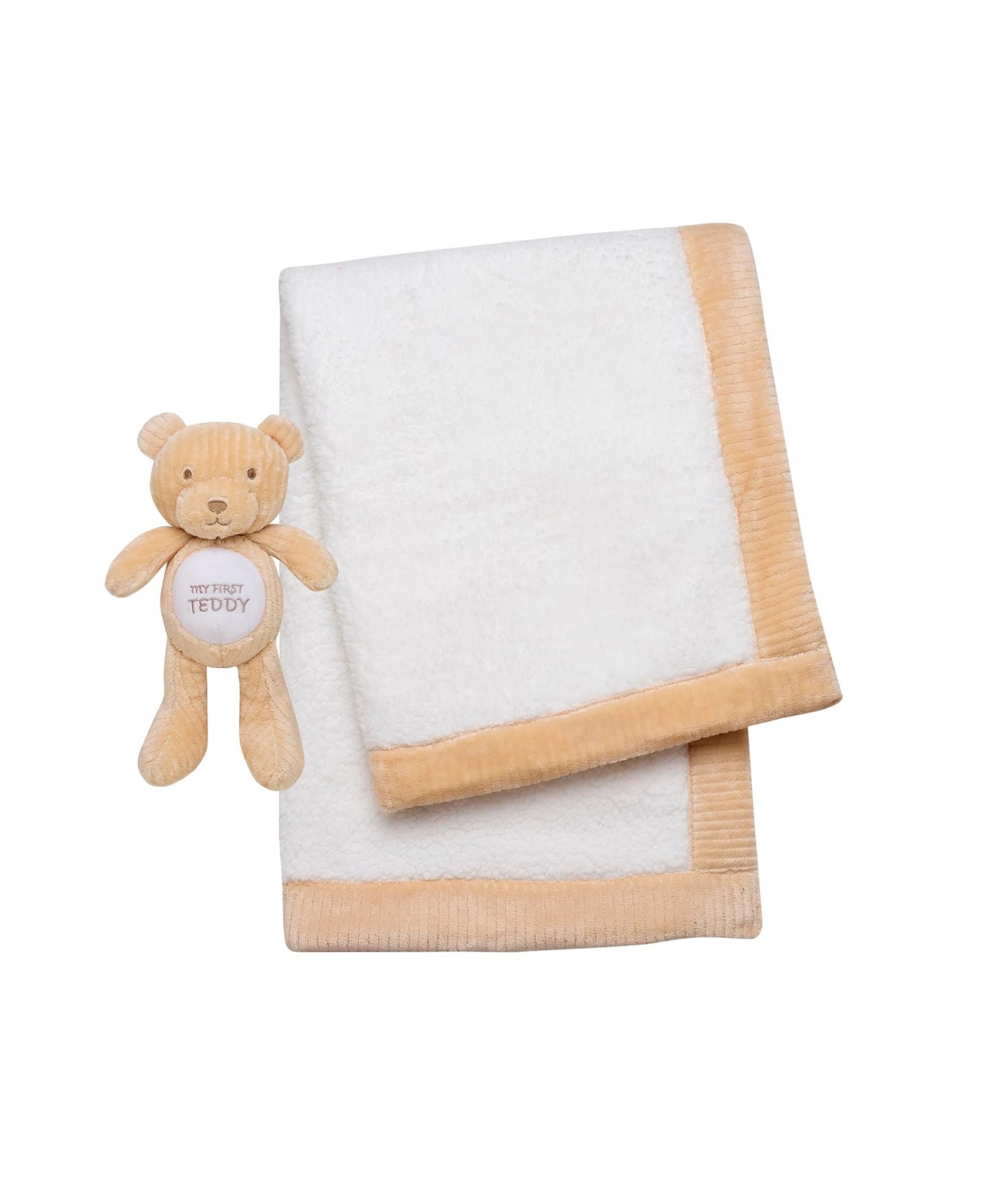 Shop Little Me Baby Boys Or Baby Girls Newborn Blanket In White