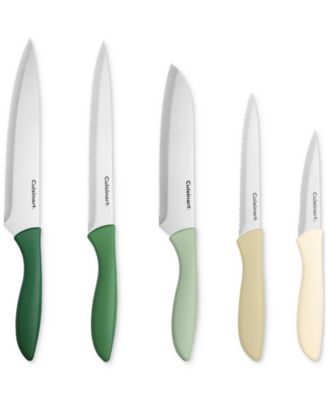 Advantage 10-Piece Knife Set, Muted Earth