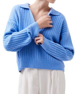 French Connection - Women's Vhari Collared Long-Sleeve Sweater