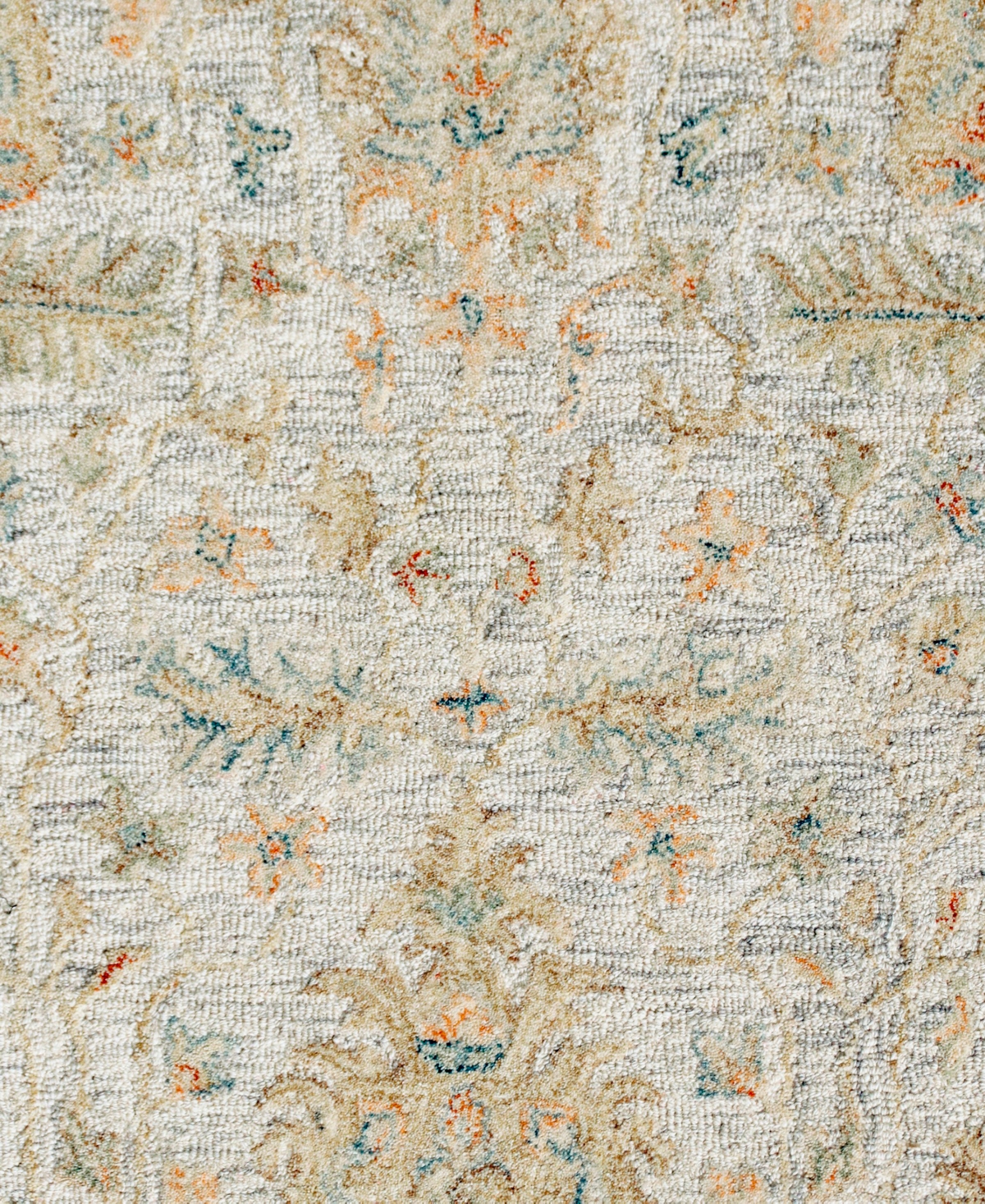 Lr Home Vintage Vinta-81924 8'6''x8'6'' Round Area Rug In Ivory Blue