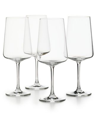 The Cellar Flur Collection 16.9-oz. White Wine Glasses, Set of 4, Exclusively at Macy’s - Macy's