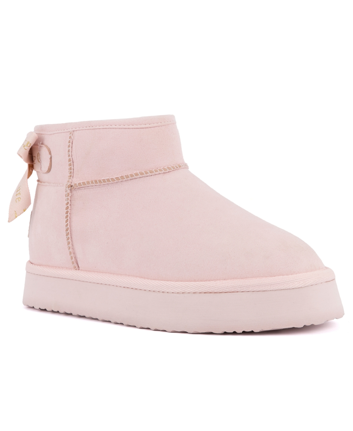Juicy Couture Women s Olden Mini Platform Cold Weather Booties In Blush ModeSens
