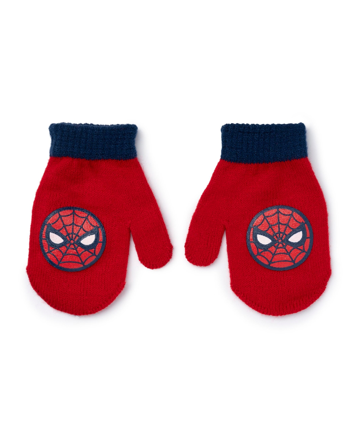 Spider-man Spiderman Hat And Mitten Set In Multi Color