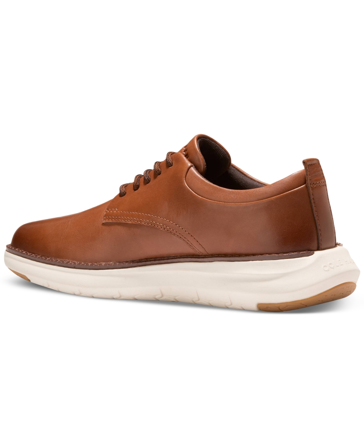 Cole Haan Men's Grand Remix Oxford Dress Shoe - British Tan-Ivory