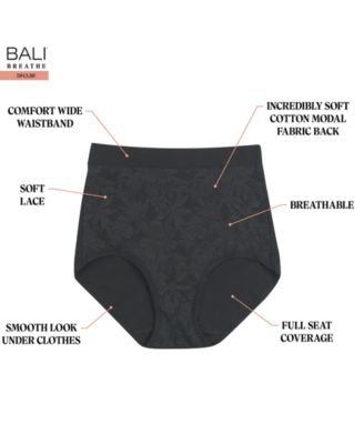 Women's Breathe Lace High-Rise Brief Underwear DFCLBF