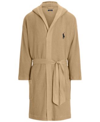 Polo Ralph Lauren Men's Thermal Hooded Robe Macy's