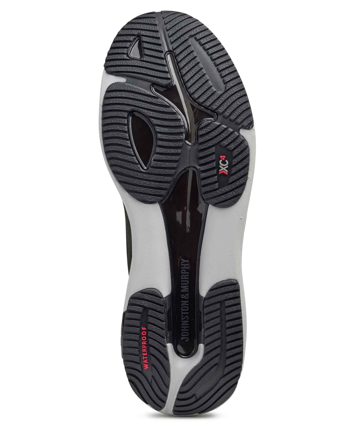 Мужские кроссовки Johnston & Murphy Waterproof Tr4-Sport Hybrid, цвет: Чёрный вязаный — фото 5