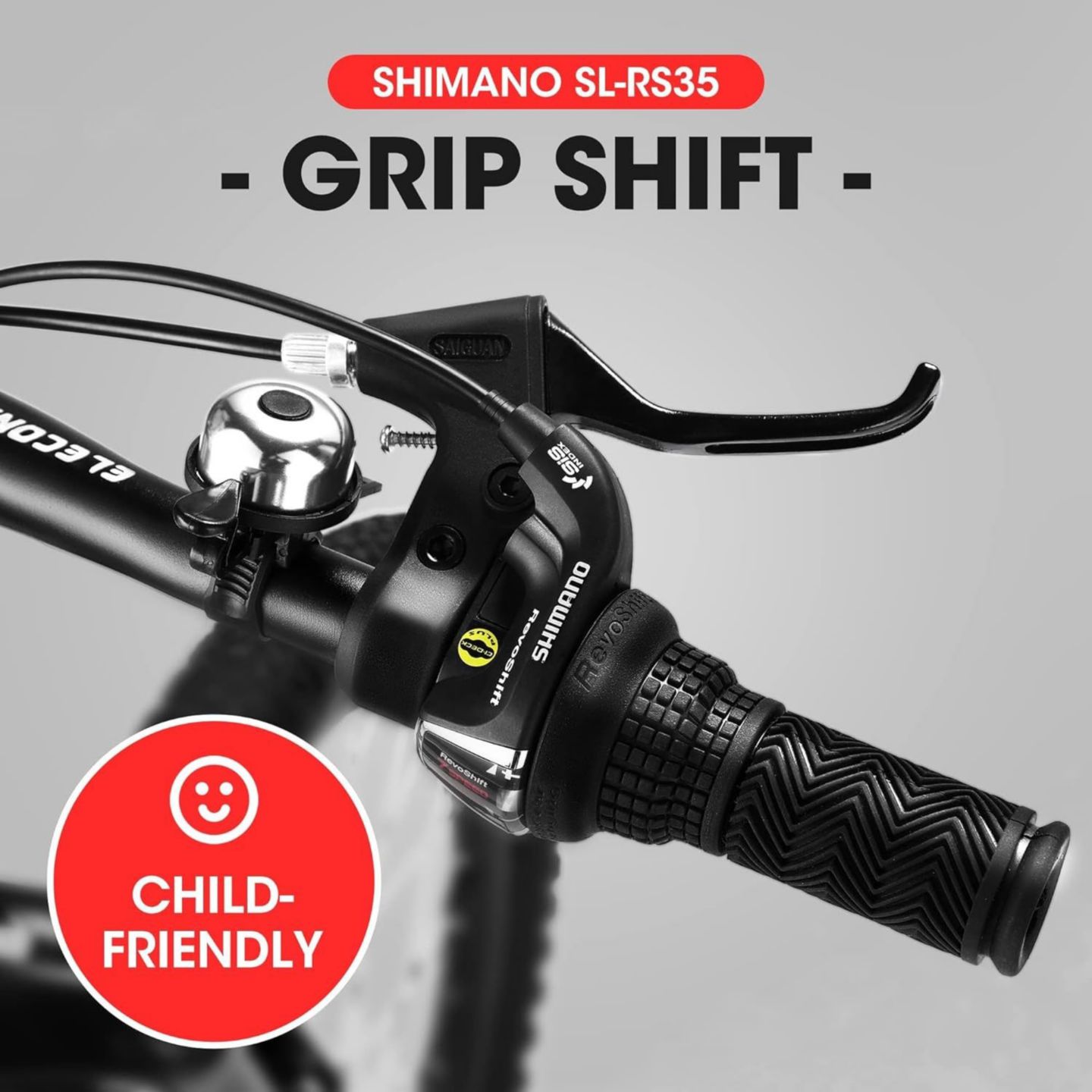 Детская игрушка Streamdale Furniture 20" Kids' Mountain Bike, 7-Speed, Disc Brake, от 8 лет — фото 3
