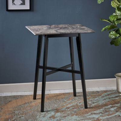 Streamdale Modern Laminate Bar Table for Dining, Kitchens, and Bars