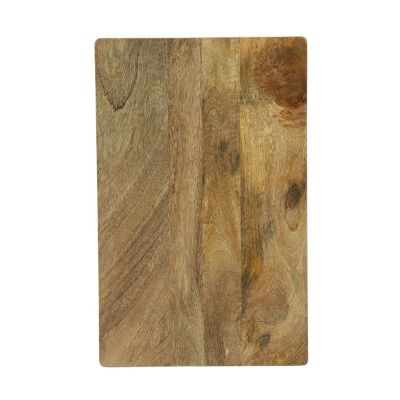 Artisan Handcrafted Modern Industrial Mango Wood C-Shape End Table